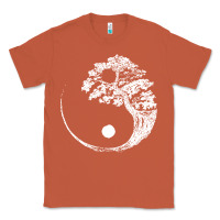 Copper yin yang bonsai tree Classic Tee - artisFamous