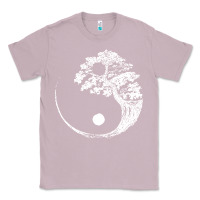 Lilac yin yang bonsai tree Classic Tee - artisFamous