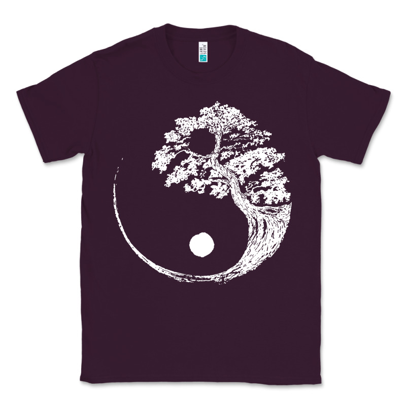 Yin Yang Bonsai Tree Classic Tee by artisFamous | Teevron