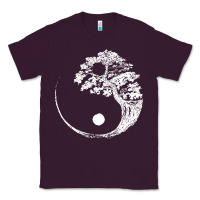 Plum yin yang bonsai tree Classic Tee - artisFamous