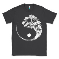 Smoke yin yang bonsai tree Classic Tee - artisFamous