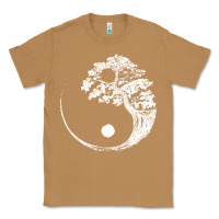 Toasted Coconut yin yang bonsai tree Classic Tee - artisFamous