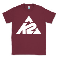 Burgundy k2 ski snowboarding Classic Tee - artisFamous