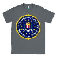Charcoal Heather fbi Classic Tee - artisFamous