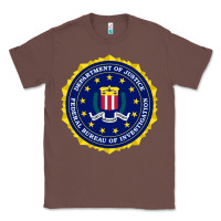 Chestnut fbi Classic Tee - artisFamous