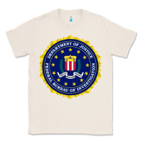 Natural fbi Classic Tee - artisFamous