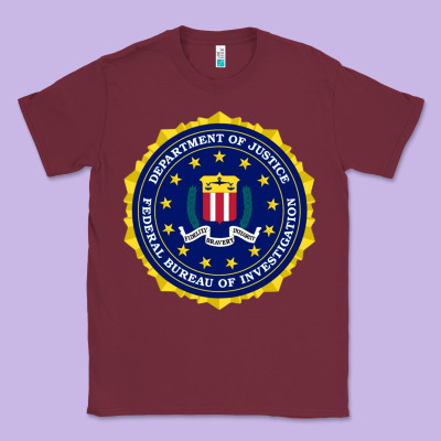 Fbi Classic Tee Designed By Artisfamous