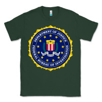 Sports Green fbi Classic Tee - artisFamous