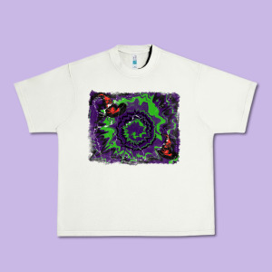 Halloween Witch Hat Backgraund Urban Heavy Tee Designed By Ranaportraitstore
