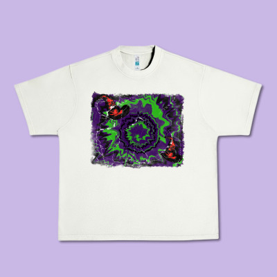 Halloween Witch Hat Backgraund Urban Heavy Tee Designed By Ranaportraitstore