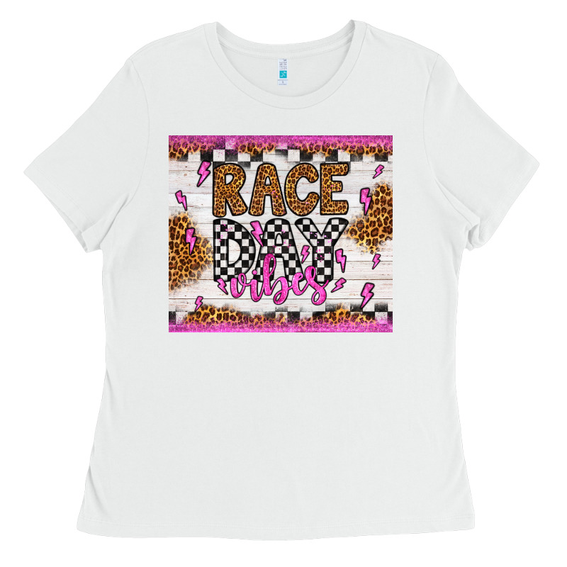 Race Day Vibes Ladies Tee by Artiststas | Teevron