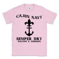 Bubblegum Pink cajun navy Classic Tee - artisFamous