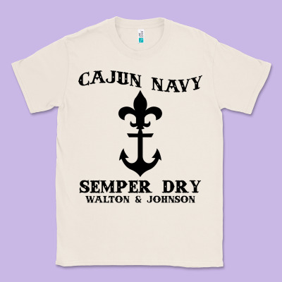 Cajun Navy Classic Tee Designed By Artisfamous