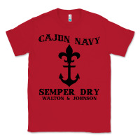 Red cajun navy Classic Tee - artisFamous