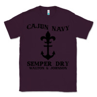 Plum cajun navy Classic Tee - artisFamous