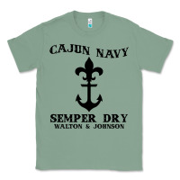 Sage cajun navy Classic Tee - artisFamous