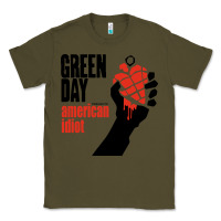 Army Green american idiot Classic Tee - artisFamous