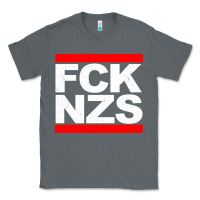 Charcoal Heather fck nzs Classic Tee - artisFamous