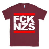 Burgundy fck nzs Classic Tee - artisFamous