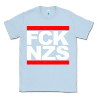 Dusty Blue fck nzs Classic Tee - artisFamous
