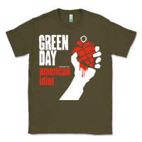 Army Green american idiot Classic Tee - artisFamous