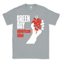 Heather Grey american idiot Classic Tee - artisFamous