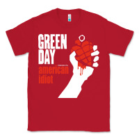 Red american idiot Classic Tee - artisFamous