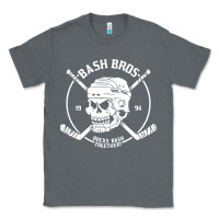 Charcoal Heather bash bros Classic Tee - artisFamous