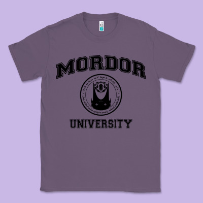 Mordor University Classic Tee Designed By Artisfamous