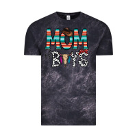 Cloud Black mom of boys Vintage Tee - CowhideDigitalArt
