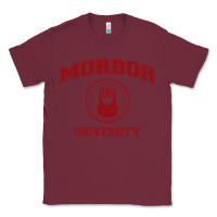 Burgundy mordor university Classic Tee - artisFamous