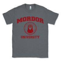 Charcoal Heather mordor university Classic Tee - artisFamous
