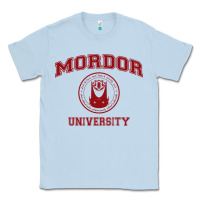 Dusty Blue mordor university Classic Tee - artisFamous
