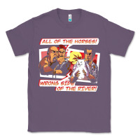 Lavender wrong side of the river Classic Tee - artisFamous