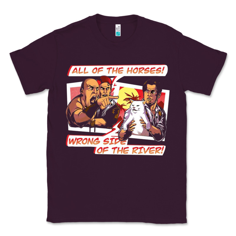 Wrong Side Of The River Classic Tee by artisFamous | Teevron