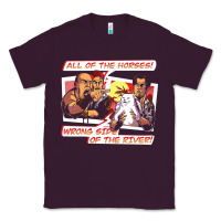 Plum wrong side of the river Classic Tee - artisFamous