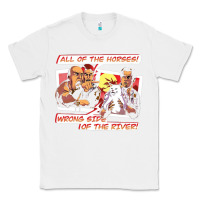 White wrong side of the river Classic Tee - artisFamous