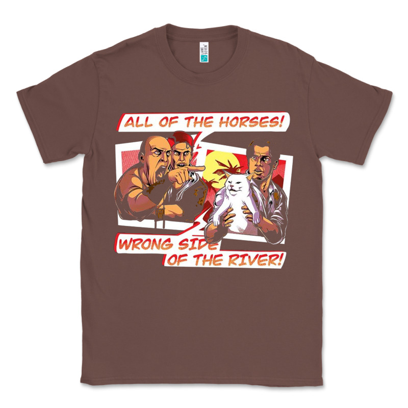 Wrong Side Of The River Classic Tee by artisFamous | Teevron