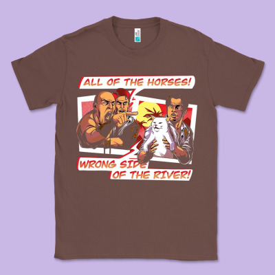 Wrong Side Of The River Classic Tee Designed By Artisfamous