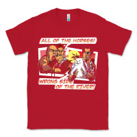 Red wrong side of the river Classic Tee - artisFamous