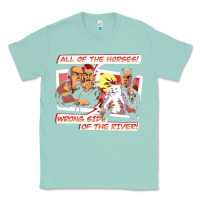 Seafoam wrong side of the river Classic Tee - artisFamous