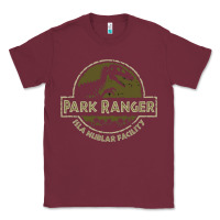 Burgundy parks & rex Classic Tee - artisFamous