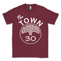 Burgundy golden state the town Classic Tee - artisFamous