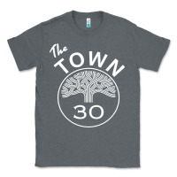 Charcoal Heather golden state the town Classic Tee - artisFamous