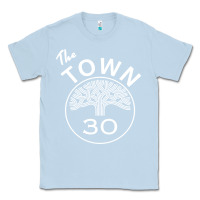 Dusty Blue golden state the town Classic Tee - artisFamous