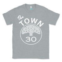 Heather Grey golden state the town Classic Tee - artisFamous