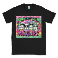 Black chilling with my peeps Classic Tee - FaDigitalArtStudio