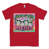 Red chilling with my peeps Classic Tee - FaDigitalArtStudio