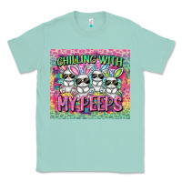 Seafoam chilling with my peeps Classic Tee - FaDigitalArtStudio