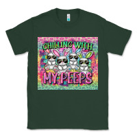 Sports Green chilling with my peeps Classic Tee - FaDigitalArtStudio